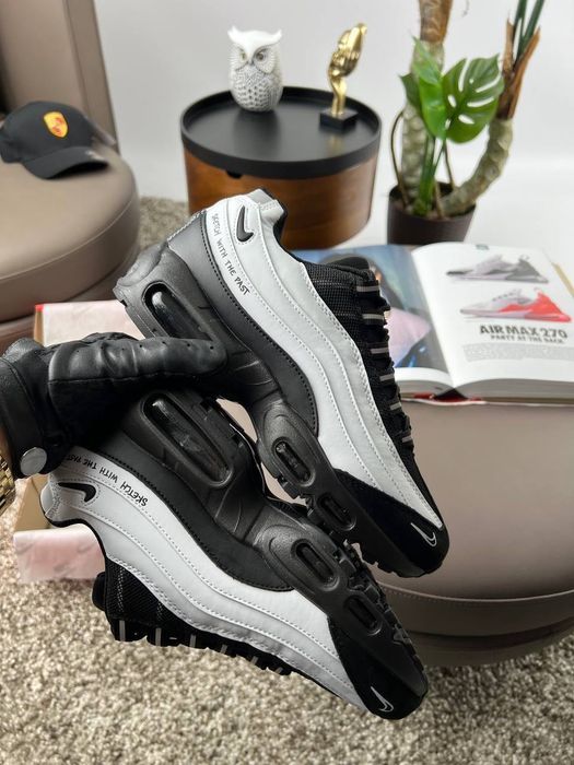 SALE! Nike Air Max 95 Black White 41 42 43 44 45 найк аір макс