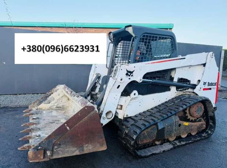 Міні - навантажувач BOBCAT T630 + ковш *2015 РІК* 2371 година + відео