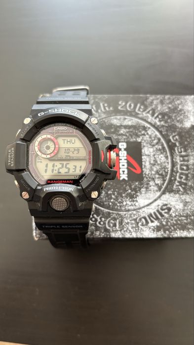 Casio G-Shock Rangeman GW-9400-1ER na gwarancji