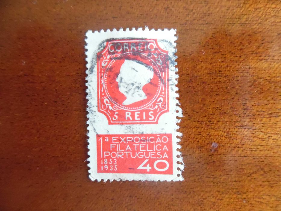 Selos Portugal 1935- Exposição filatélica AF. nº 564