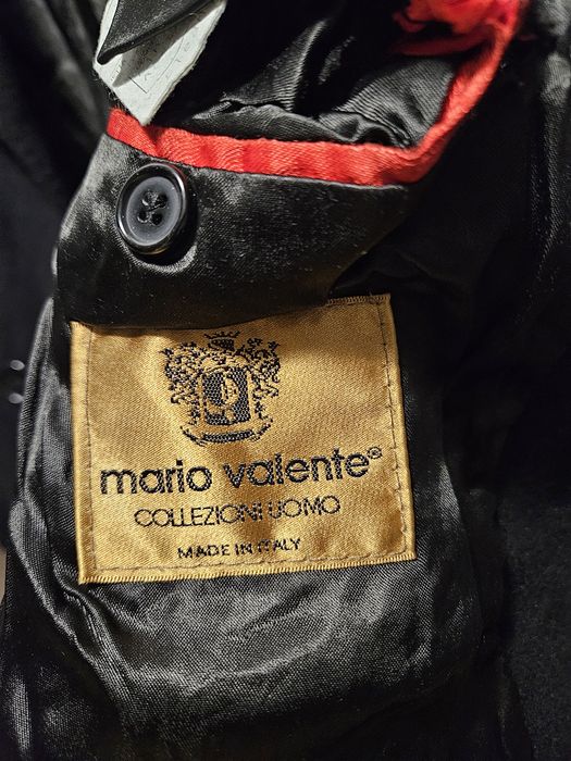 Płaszcz 75% wełna 20% nylon 5% kaszmir Mario Valente