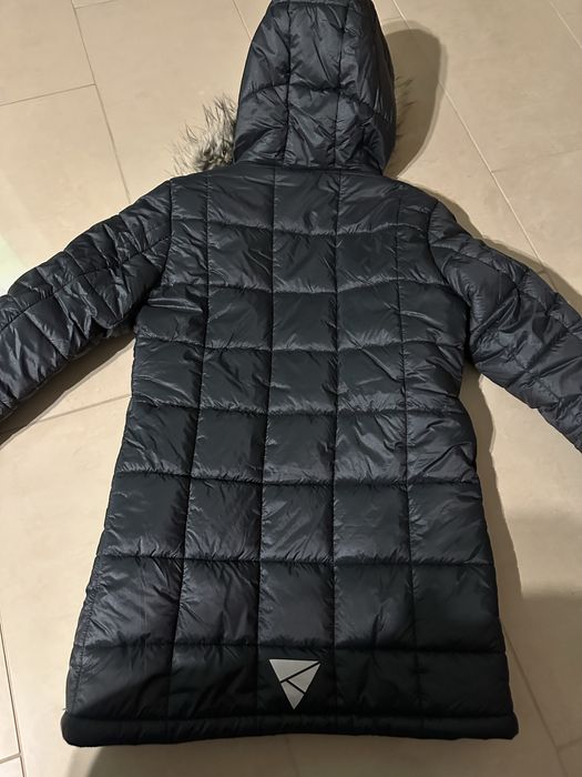 Kurtka płaszcz dziewczęcy zimowy 51015 r. 164 jak nowy
