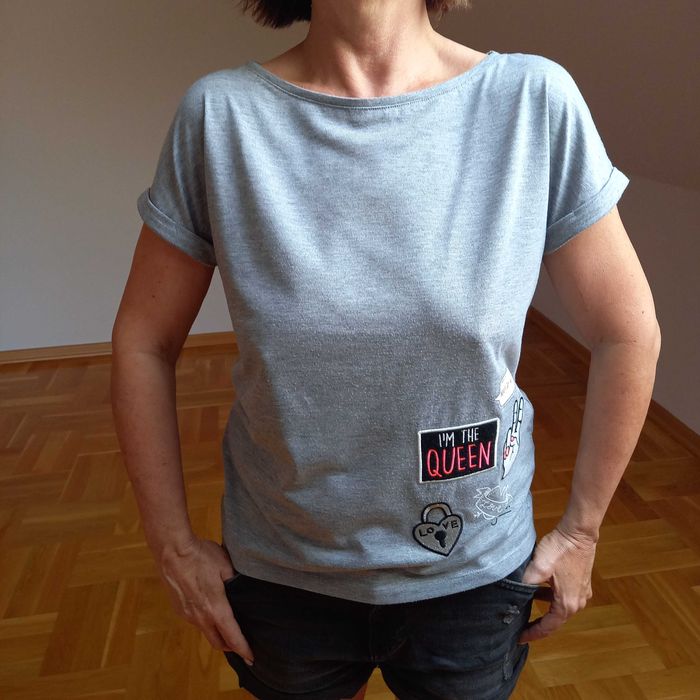 T- shirt damski roz. S-M Mohito