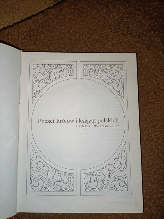 Książka poczet królów polskich
