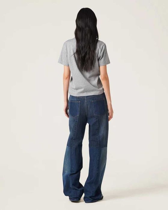 Футболка Miu Miu Cotton Jersey T-shirt Grey