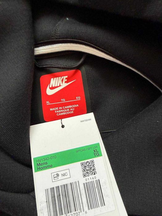 ОРИГІНАЛ! Худі Nike Tech Fleece Po Hd Black S M L XL XXL | HV1342-010