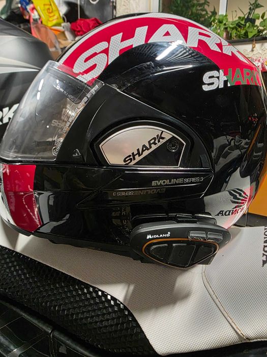 Capacete modular shark