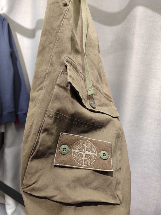 Штани STONE ISLAND 310F2 Ghost Piece Cargo Pants Khaki SI0132-KH