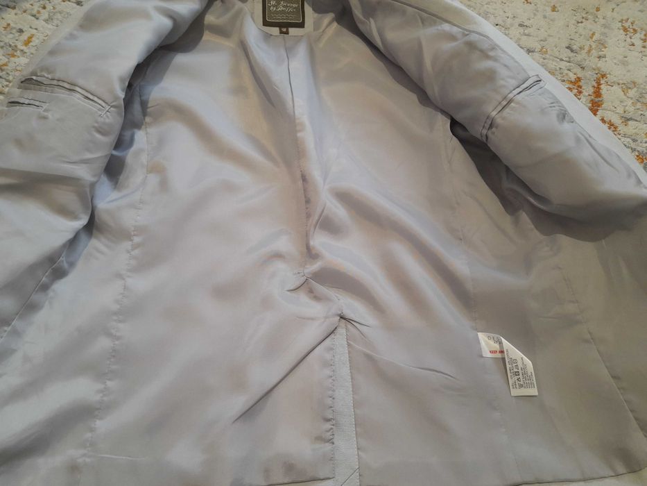 St. George by Duffer marynarka szara len Designers at Debenhams 140