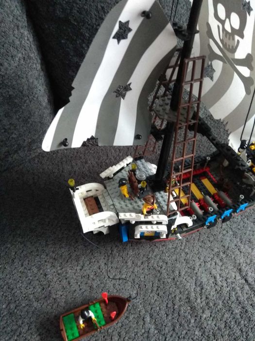 Lego statek piratów 6290 Red Beard Runner komplet Pirate Battle Ship 6286