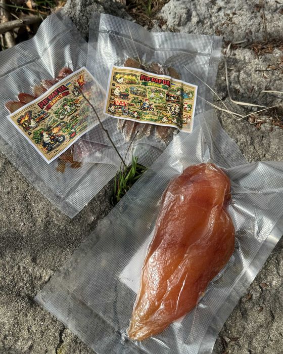 Куряча бастурма l Крафт-шматок l Білковий перекус l  М'ясні снеки
