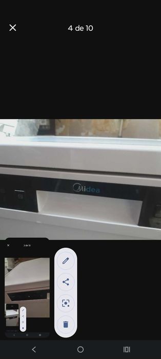 Máquina de lavar loiça marca Midea