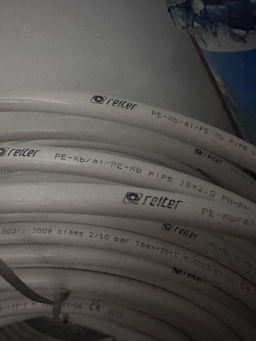Rurka  PEX 16x2 REITER 170m