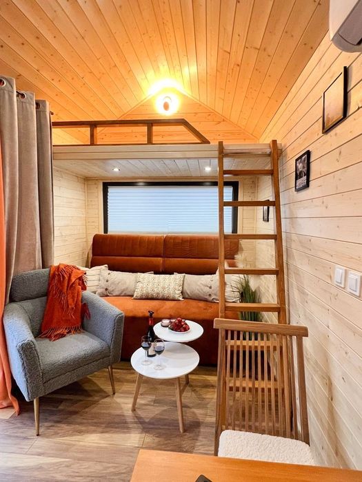Domek mobilny Tiny House całoroczny. Rekr