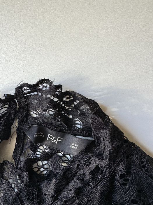 Платье чорное F&F