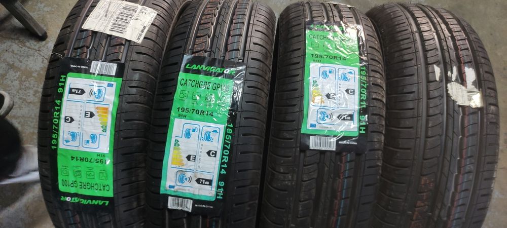 Pneus 195/70/14 semi novos e novos