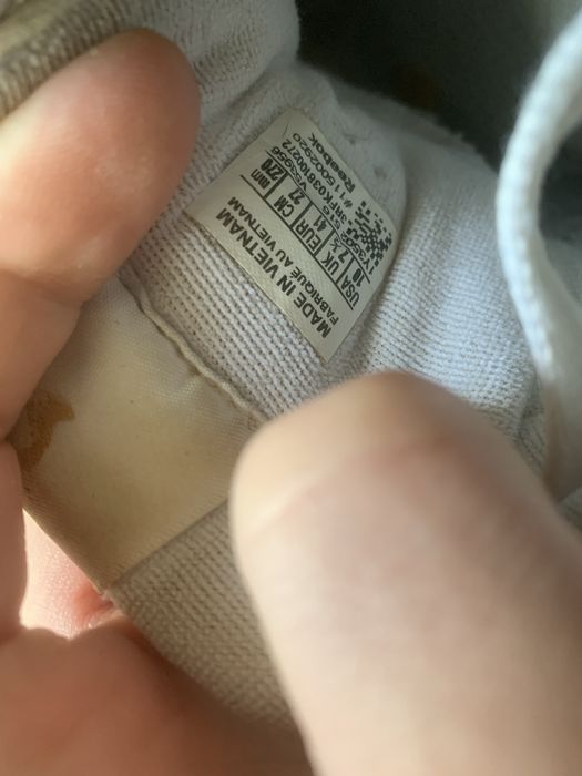 Кросовки Reebok білі