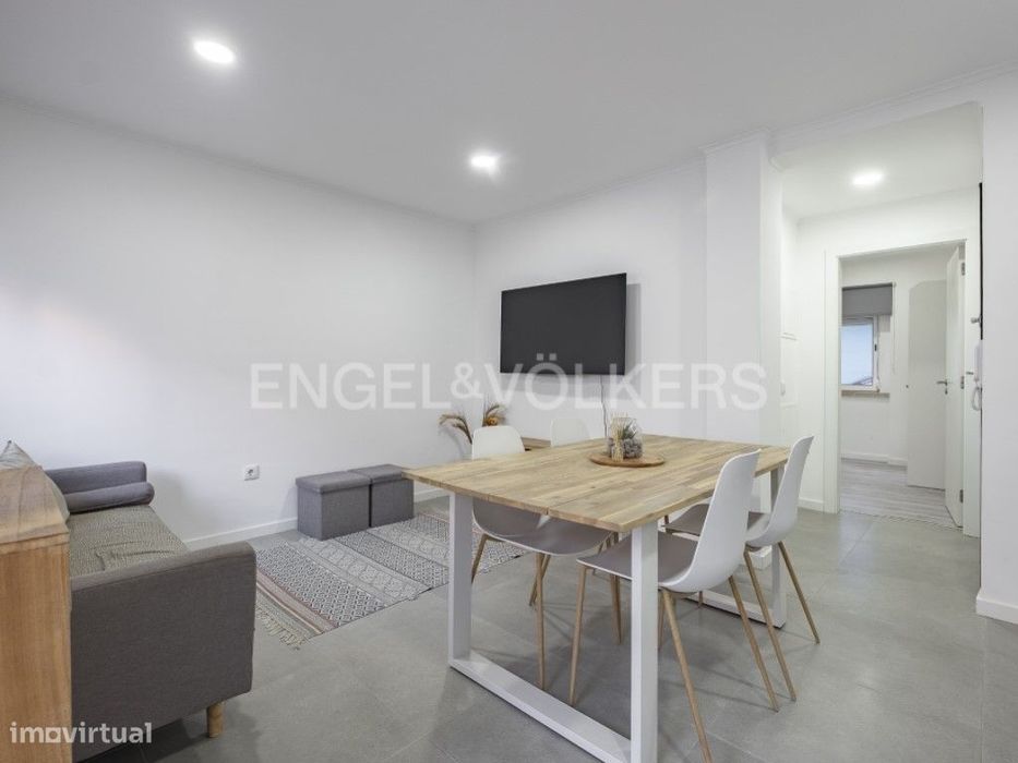 Apartamento T1 Remodelado na Baixa da Banheira
