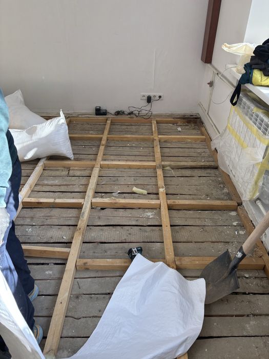 Демонтажные и строительные работы