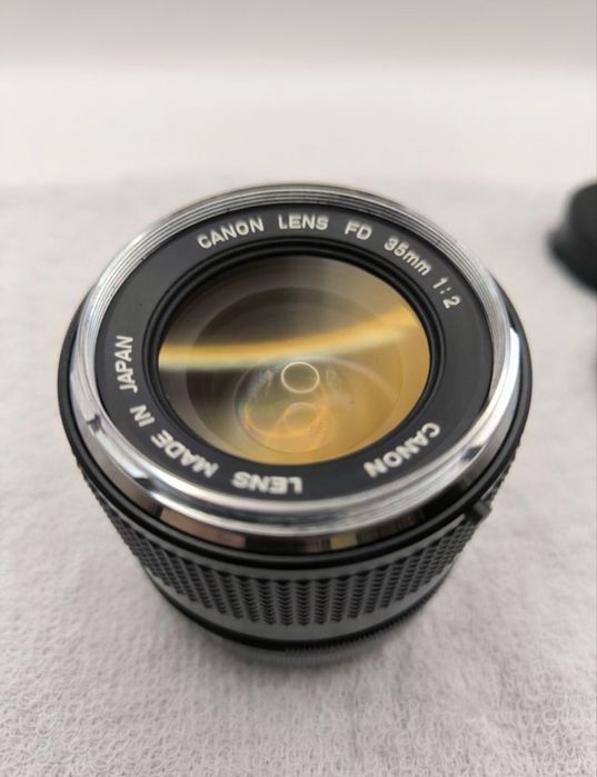 Canon FD 35mm f2 Côncava