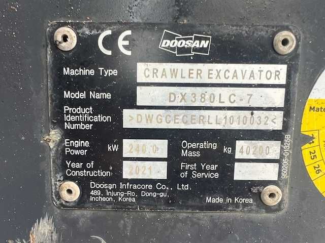 Doosan dx380LC-7