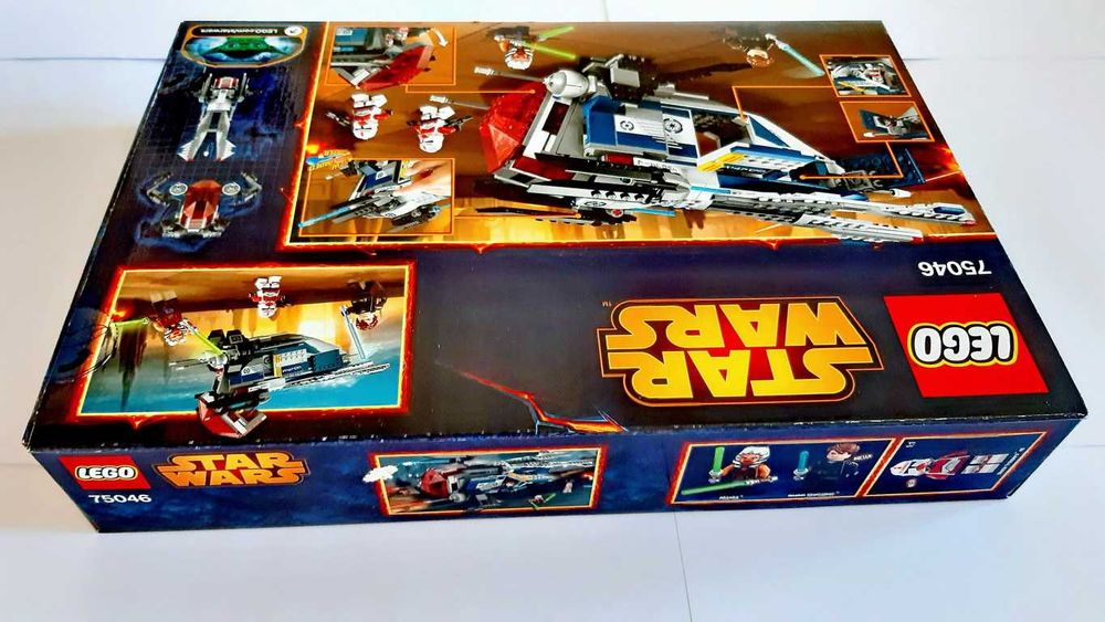 Lego Star Wars The Clone Wars 75046 Coruscant Police Gunship selado