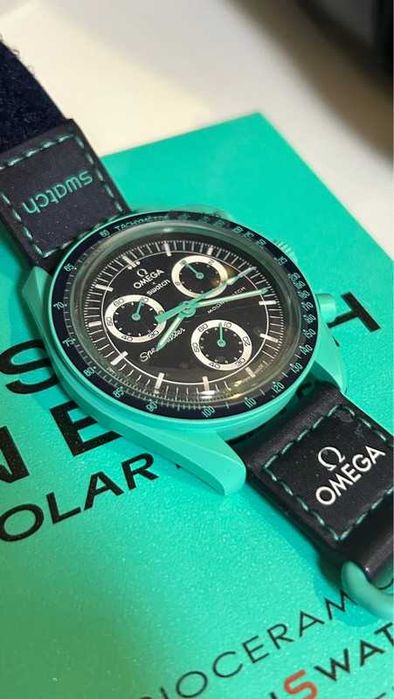 Zorza Polarna SO33L103 – Omega x Swatch MoonSwatch Lodowy Styl