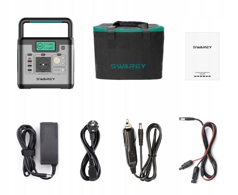 Зарядная станция Swarey s500 pro 1000w/518Wh