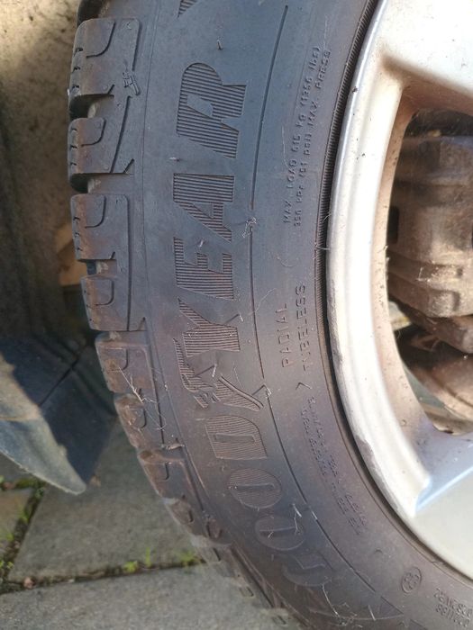Шини(2022 р.)+диски DEZENT R16 5×112  Резина зимня GOODYEAR ULTRA GRIP