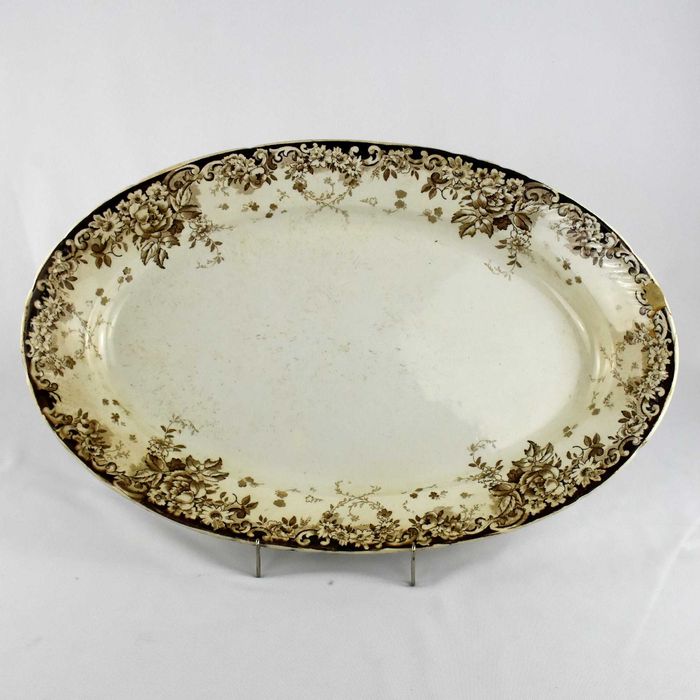 Travessa Faiança Real Fábrica de Sacavém séc. XIX