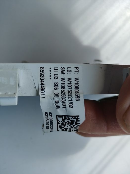 Продам плату на стиральную машину Whirlpool