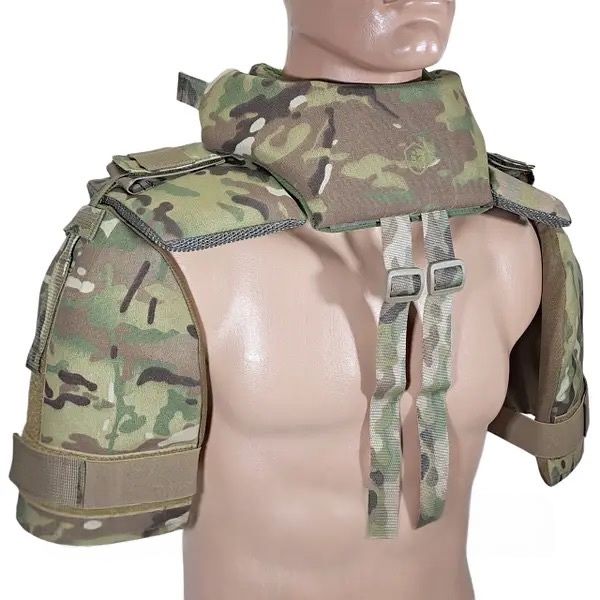 Система Захисту Плечей та Шиї. 1 клас по ДСТУ. Кольори Multicam, Pixel