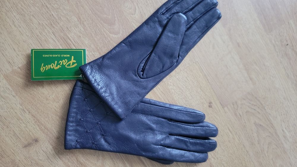 Rekawiczki SKORA naturalna nowe