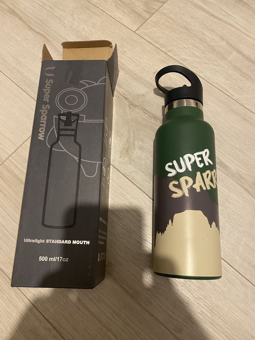 Super Sparrow butelka na wodę ze stali nierdzewnej