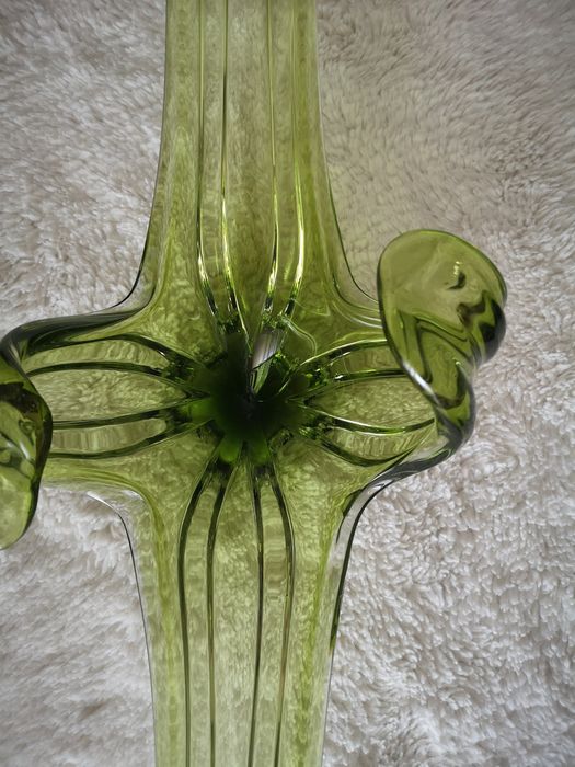 Cristal Moral Saint lambert. Peça decorativa. 60cm comp×28cm larg× 20cm alt.