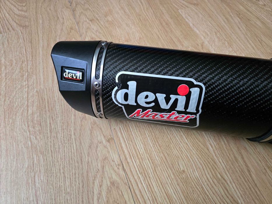 YAMAHA FZ8 wydech Tłumik DEVIL MASTER Carbon Fazer 2010 PLUG PLAY BDB+ 2015 FZ1
