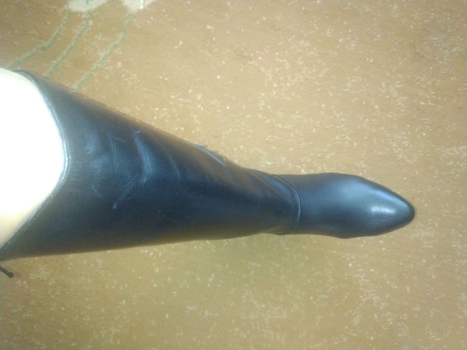 Сапоги натуральная кожа