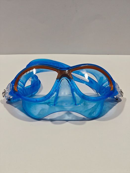 Maska Do Nurkowania Cressi Moon Kid Niebieski 7-15 Lat