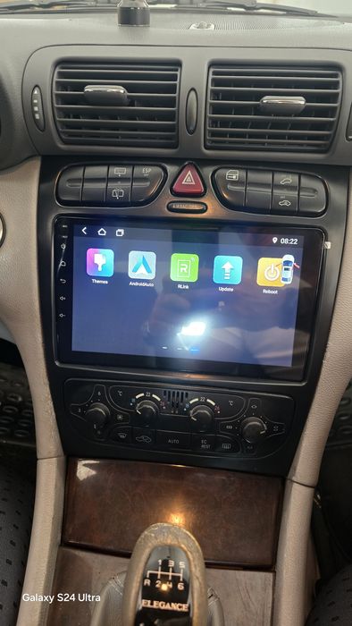 Rádio Mercedes W203 Android 14 (Artigo Novo)