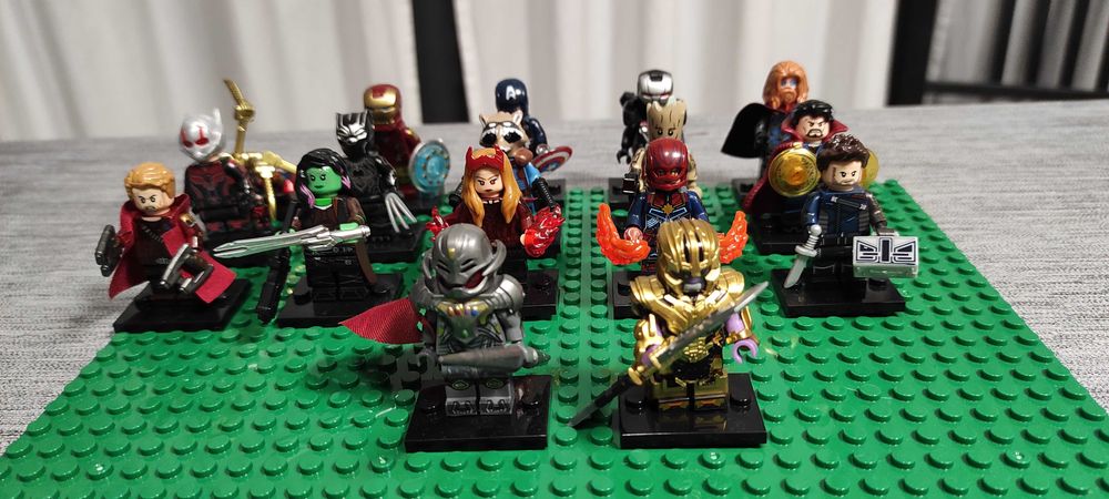 Mini figuras guardiões da galaxia