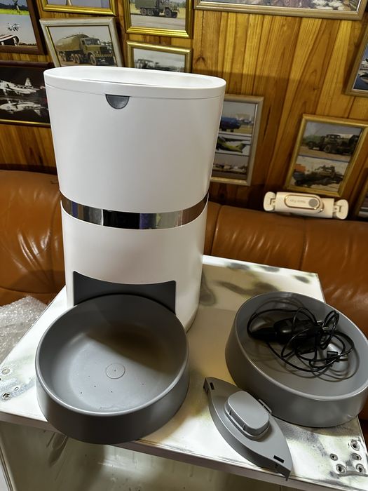 Автоматична годівниця для котів, дозатор корму WellToBe Pet Feeder A36