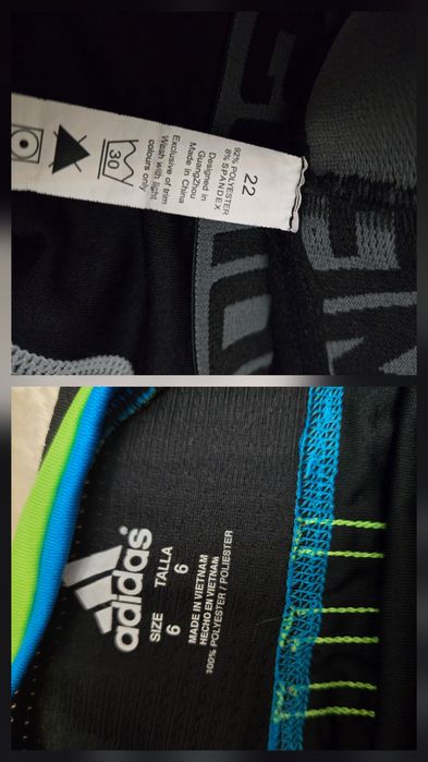 Термо/ рашгард/ компрессионное белье для спорта Adidas на мальчика 6 л