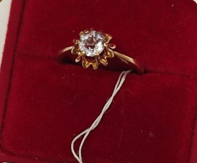 2.67 Золота каблучка р 18 александритом 583 СССР