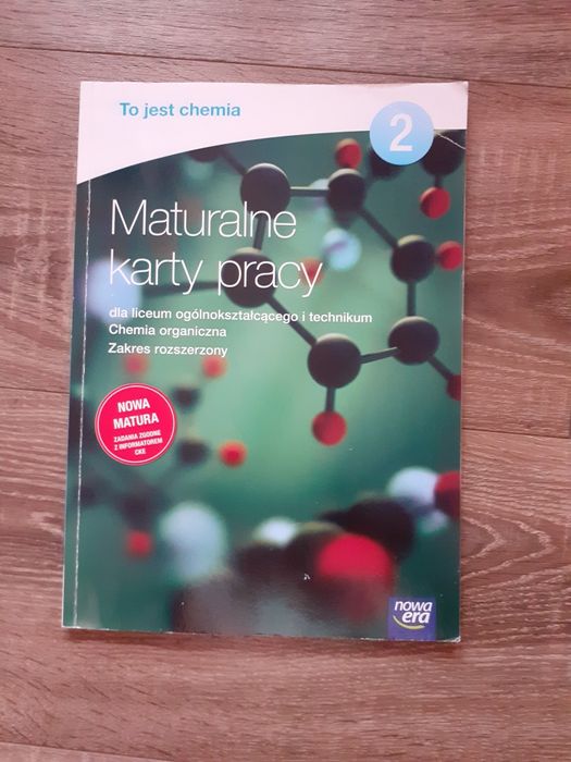 To jest chemia 2 maturalne karty pracy