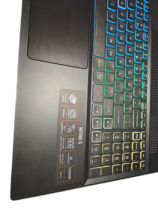 Gw. 12.2026r Laptop Acer Nitro 5 RTX 4060  i5 12th  SSD 512GB RAM 16GB