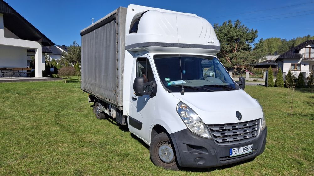 2013r. Renault MASTER 2.3 firanka PLANDEKA 8EP kórnik MOVANO