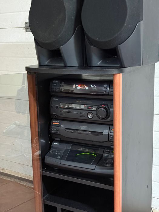 Sistema de Som com Colunas