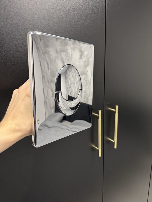 Przycisk do toalety Grohe srebrny/lustrzany