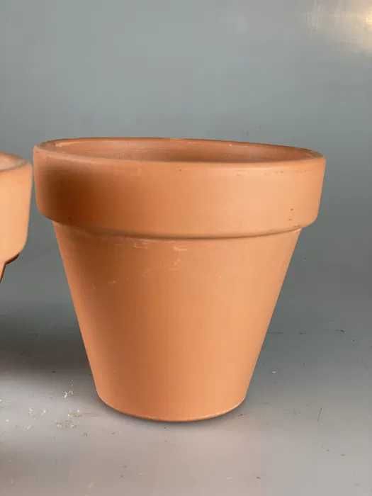 Conjunto de vasos de barro