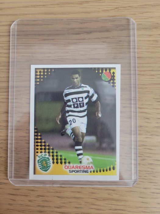 Lote de Cromos Raros – Ricardo Quaresma (Panini Futebol 2002/2003)